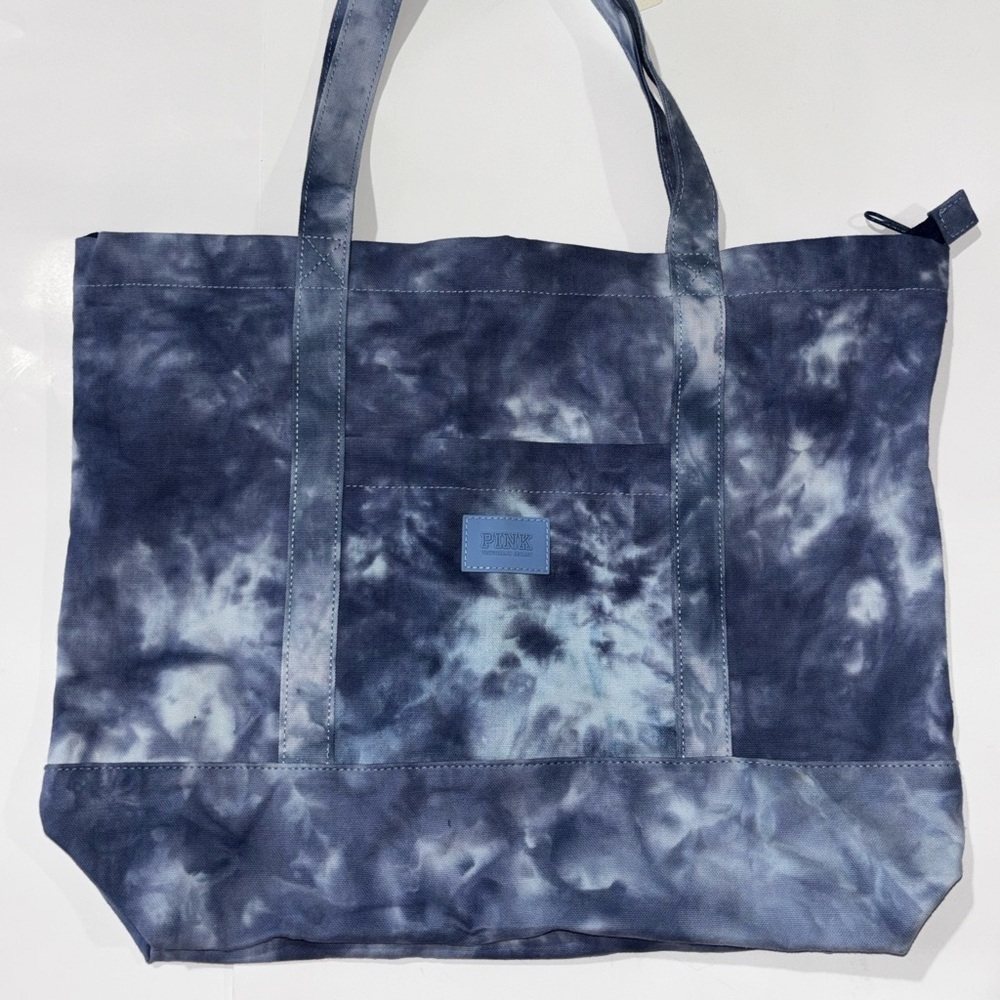PINK Victoria's Secret Indigo Tie-Dye Bag NWT